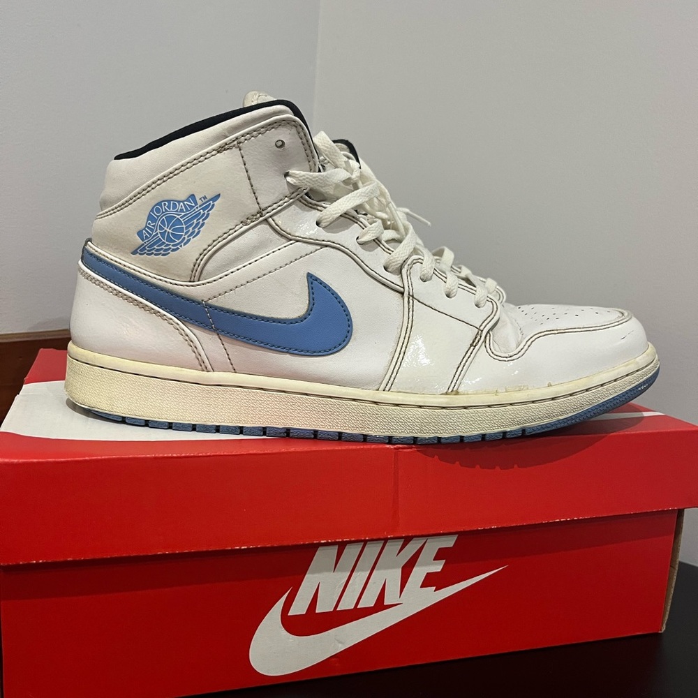 Jordan Retro 1 Mid - Legend Blue - 12